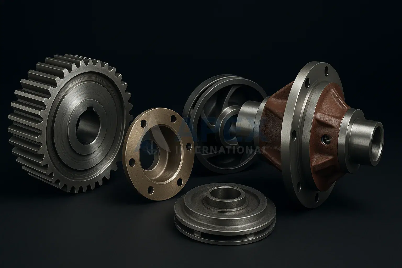 OEM-equivalent EMD engine components including water pumps, cylinder heads and crankshafts