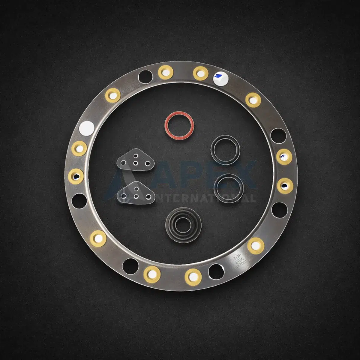 Cylinder head and liner